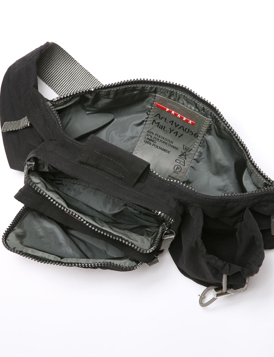 VINTAGE PRADA SPORT NYLON WAIST POUCH JUNKMANIA