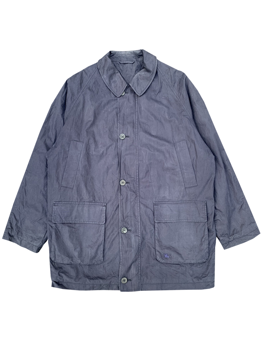 VINTAGE BURBERRY TRENCH COAT MADE IN ENGLAND NAVY JUNKMANIA 商品詳細