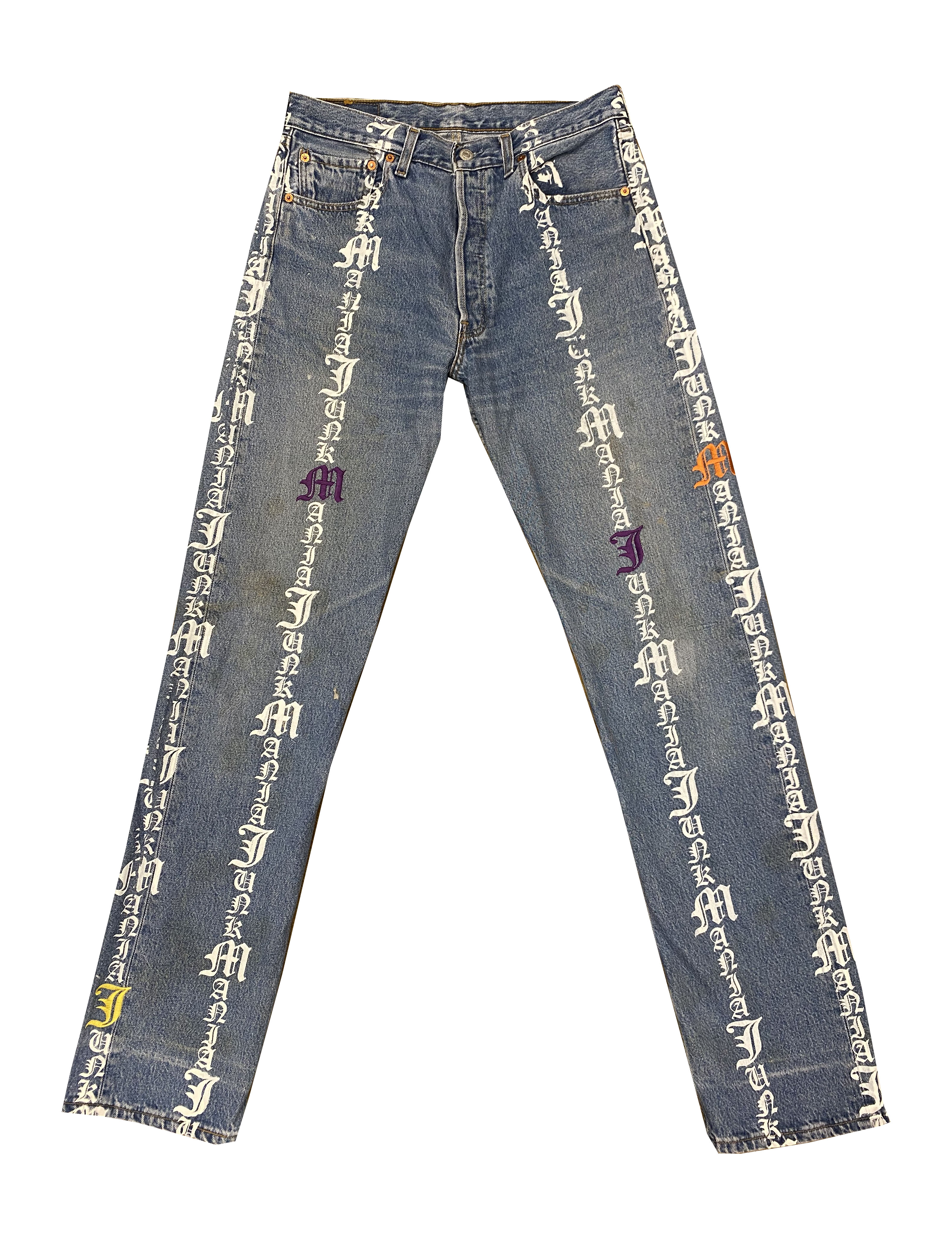 JUNKMANIA OLD ENGLISH STRIPE DENIM F | JUNKMANIA | 商品詳細